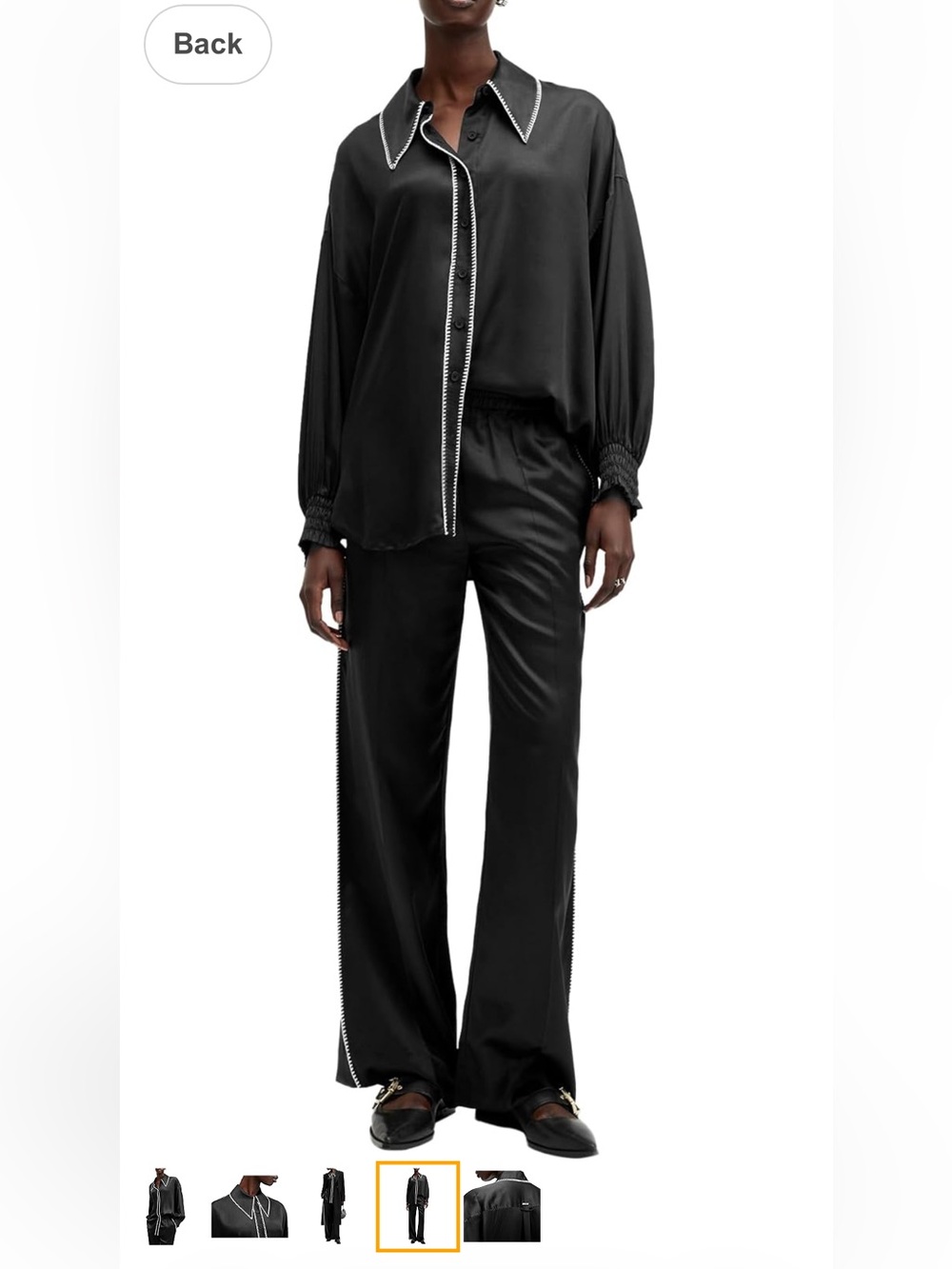 AllSaints charli stich ensemble size 4 us uk 8